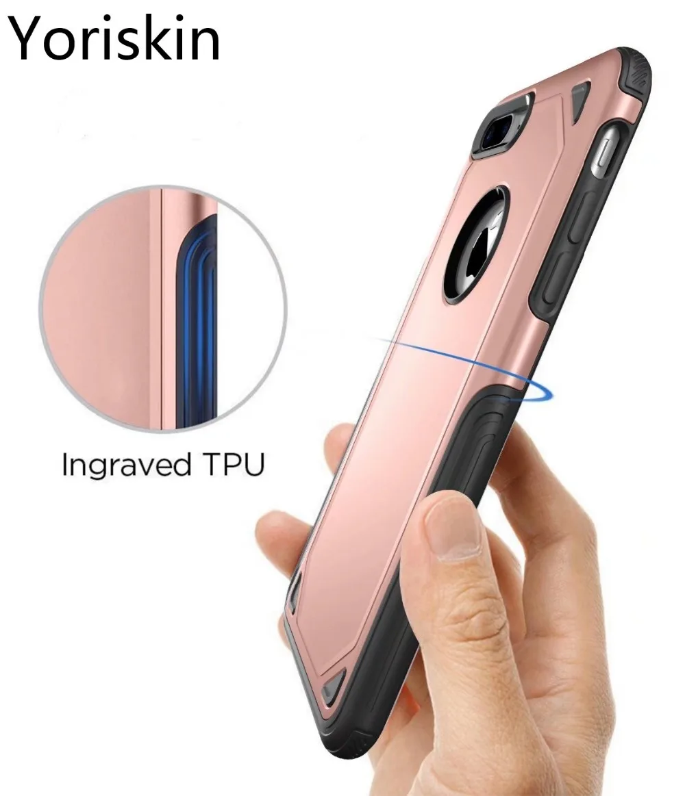 Новый Прочный Тонкий чехол для Iphone X защитный противоударный двухслойный Apple IPhone 8
