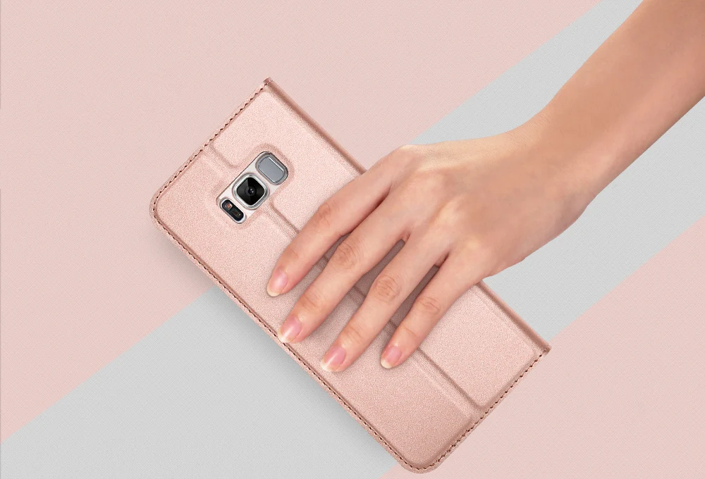 Кожаный флип чехол для Samsung Galaxy S8 Роскошный бумажник книжка чехол на самсунг s8 защитный телефон случае на Galaxy S8 плюс