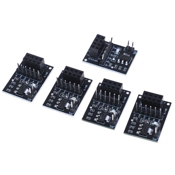 

5Pcs/lot Socket Adapter Plate Board For 8pin NRF24L01 Wireless Transceive Module Wholesale