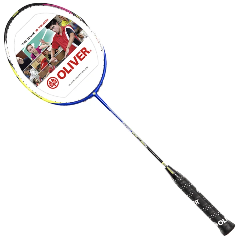 

Oliver Badminton Rackets with Carbon Fiber,High-End Professional Fashion Badminton Rackets Beautiful Color 4 Styles