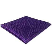 FH15 Твердые фиолетовые мужские карманные квадратные платки Fashion Hanky