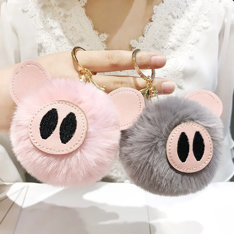 

Kids Soft Plush Toys Stuffed Animal Pig Keychain Pendant Dolls For Children Birthday Christmas Gifts