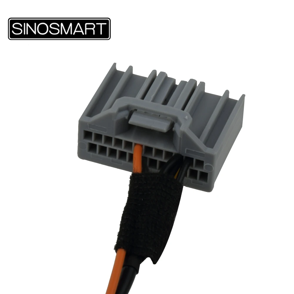 Соединительный кабель для реверсивной камеры SINOSMART монитора Honda CRV 2013 OEM без