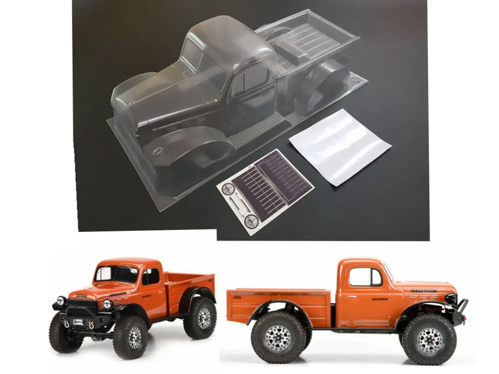 BB прозрачный корпус для PROLINE 1946 Dodge Power Wagon 12 3 дюймов колесная база 313 мм WB осевой