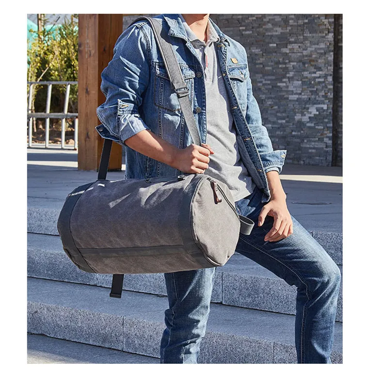 Новая Большая Вместительная дорожная сумка, мужской рюкзак, мужской багаж, водонепроницаемая Холщовая Сумка на плечо, рюкзак для альпинизма XA149ZC