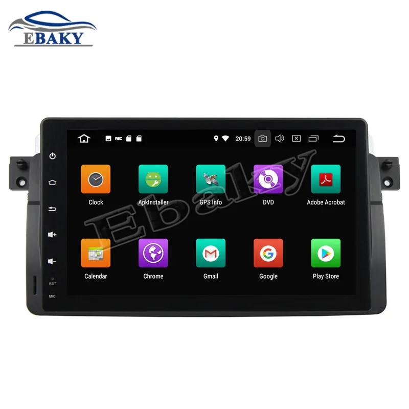 Flash Deal NaviTopia 9inch 4GB RAM 64GB ROM Octa Core Android 9.0 Car DVD Radio for BMW E46/M3(1998-2005) with GPS/WIFI/Bluetooth 2
