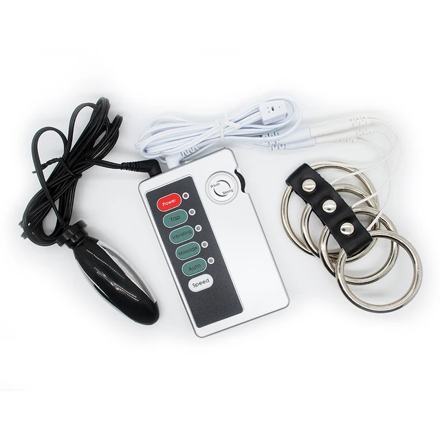 Electric Shock Plug Ring Electro Electric Shock Plug Ring Electro Cage But Prostate Mager Medical Therapy Toys