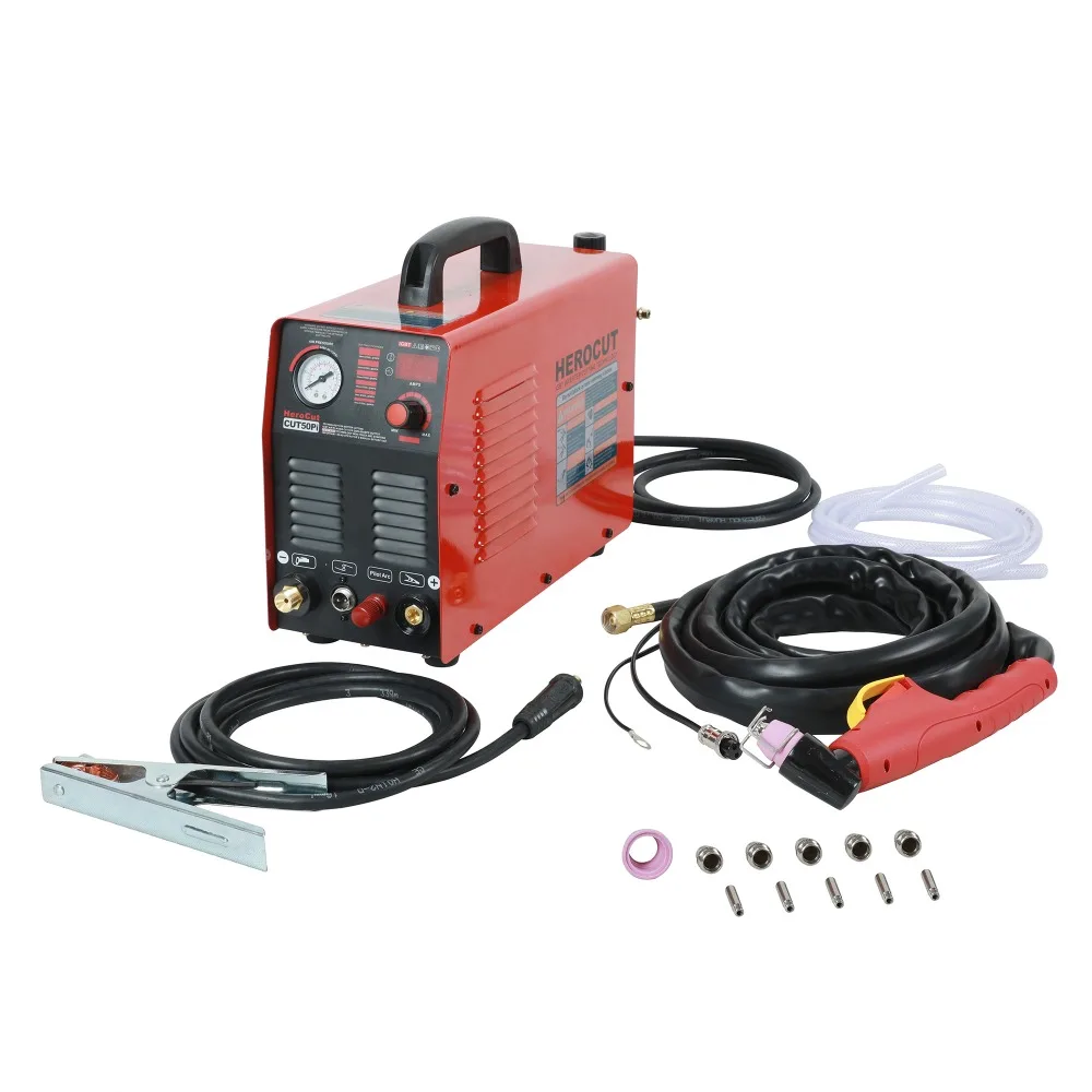 IGBT Pilot Arc HF CUT50Pi 50 Ампер DC Air Plasma Cutter плазменная резка толщина резки 14 мм чистая