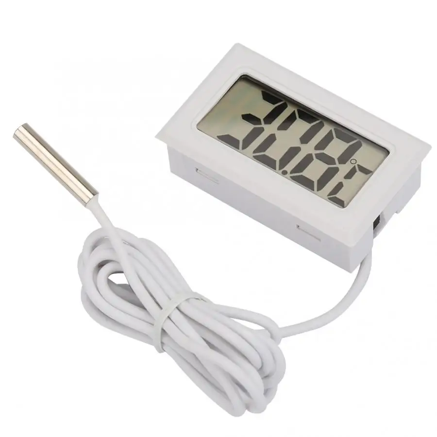 

2 Pcs Digital Thermometer Mini Digital LCD Indoor Convenient Temperature Thermometer Gauge