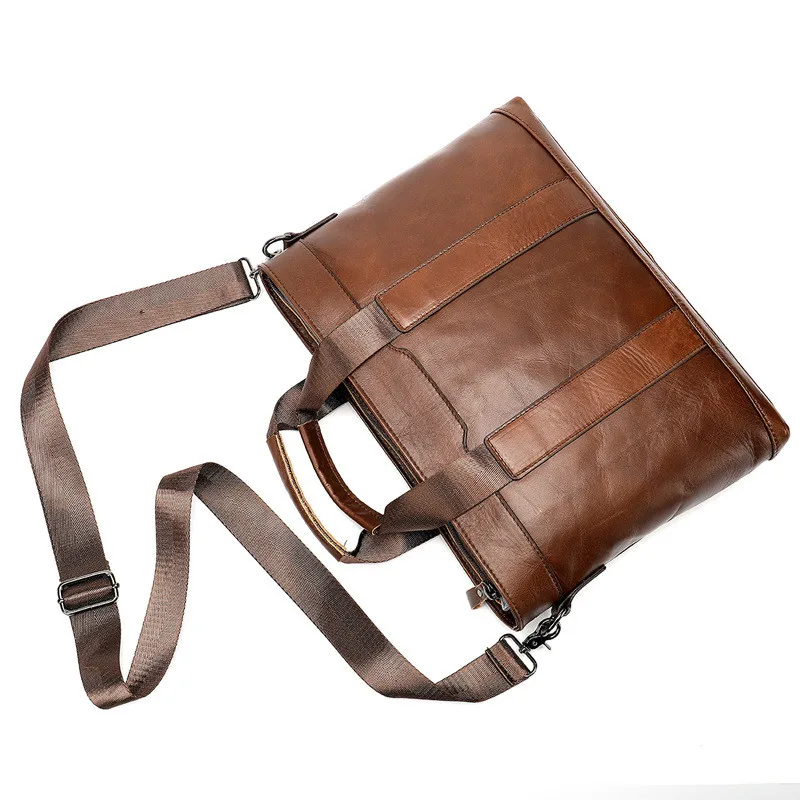 PNDME الأزياء حقيبة رجالي صغيرة من الجلد الطبيعي 14 بوصة خمر الأعمال حقيبة حاسوب يد crossbody حقيبة حقيبة كتف