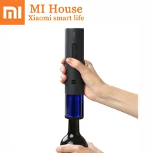 Xiaomi Huohou электрическая винная бутылка включает автоматический комплект Электрический штопор вино с фольга резак