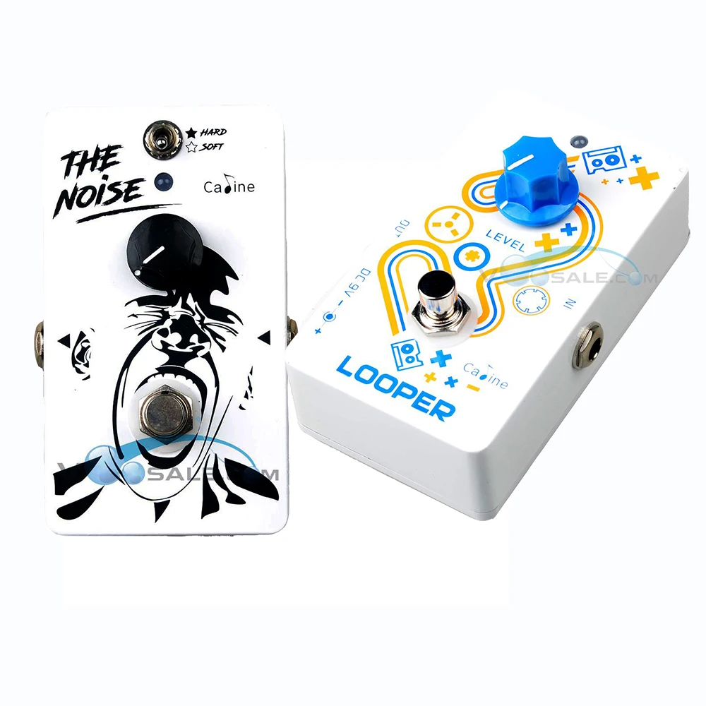 

Caline CP-39 The Noise Guitar Effect Pedal and Caline CP-33 Looper Guitar Pedal Effect Guitar Accessories Looper Pedal Guitar