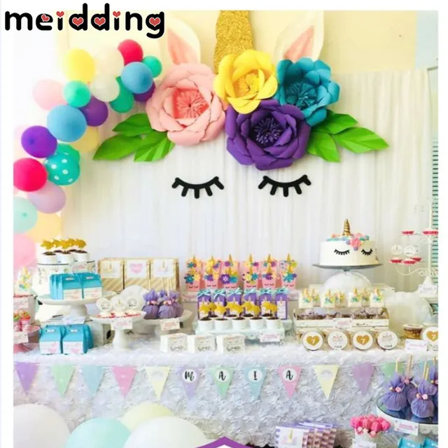 meidding diy unicorn theme