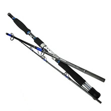 Lure Weight 70-250g 3 Section Boat Jigging Fishing Rod Fast Action Carbon Fiber Saltwater Spinning Surf Fishing Rod Pole