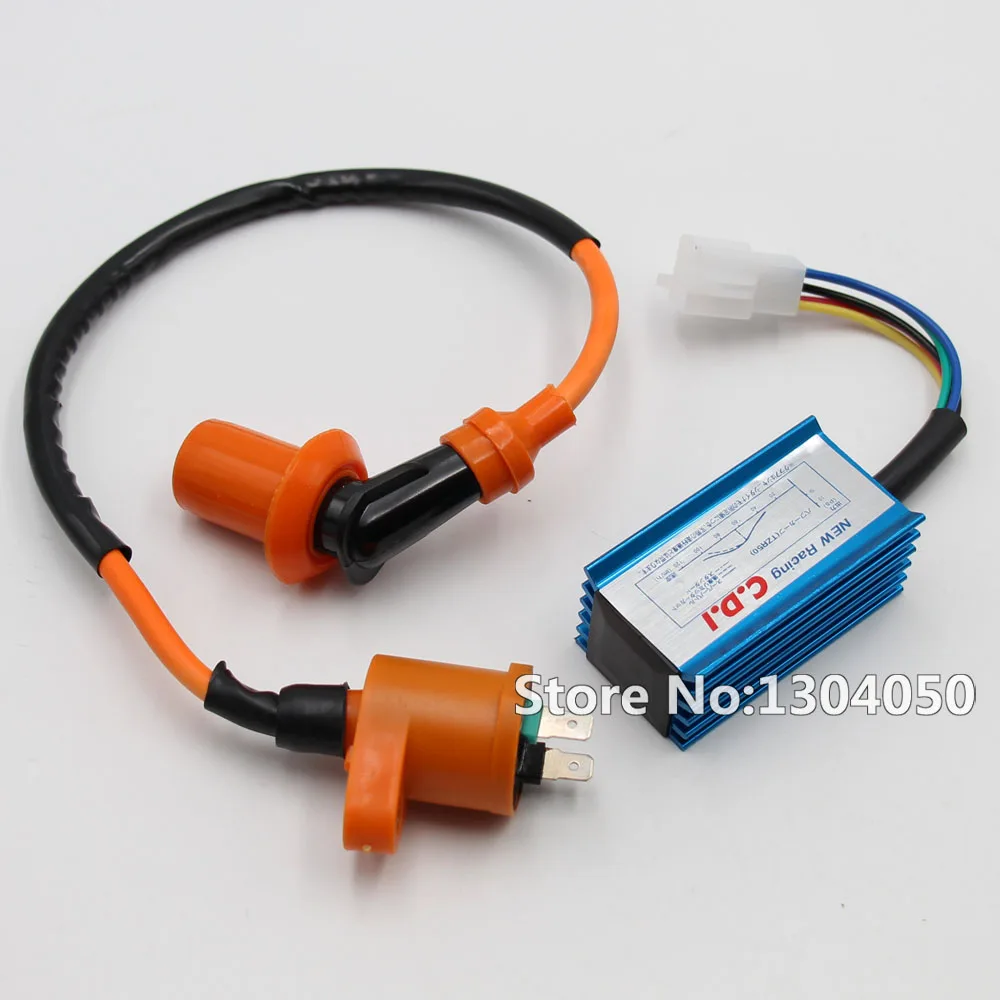 This is a high performance racing CDI for the 50cc, 70cc, 90cc, 110cc and 125cc based engines.