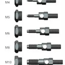 1 шт. M3 M4 M5 M6 M8 M10 заклепки пистолет головы Asseccories