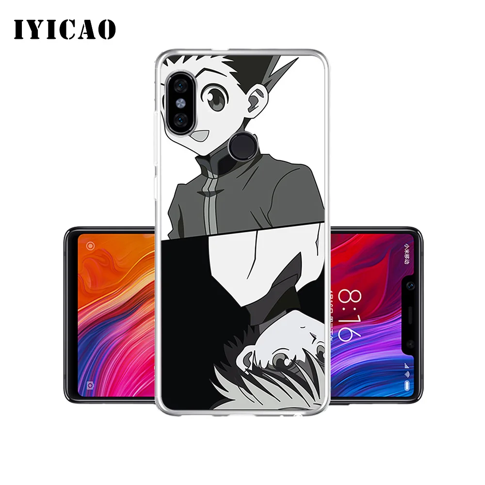 Чехол для телефона IYICAO Killua Zoldyck hunter x мягкий силиконовый чехол Xiaomi Mi 9 8 SE 6 A1 A2 Lite F1