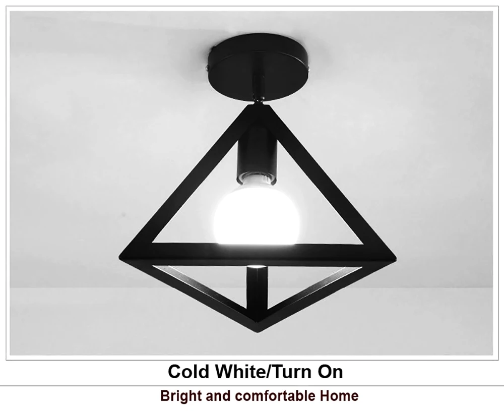 GO OCEAN Ceiling Lights Modern LED Ceiling Light Foyer Bed Room Lamps E27 Iron Plated for living room Chandelier Ceiling (8)