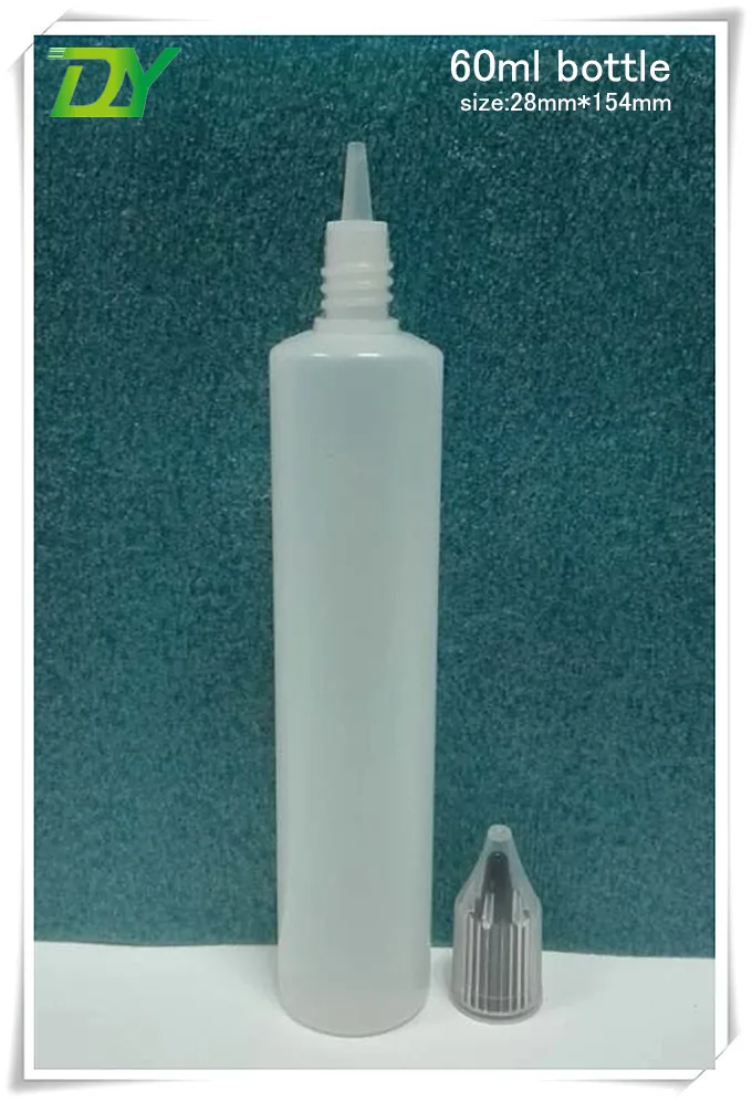 60 мл бутылка в форме ручки, бутылка единорога пластиковая бутылка для наполнения маслом по всему миру