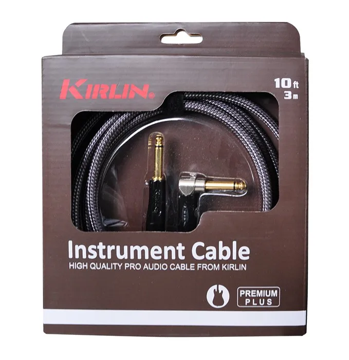 Высококачественный кабель для электрогитары, IWB-201BSG, 3 м/6 м, кабель для бас-гитары, медная линия