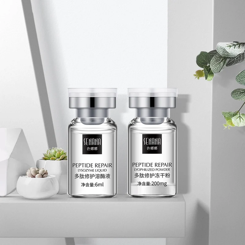 

Peptide Repair Lyophilized Powder Lysozyme Solution Set Moisturizing Anti-Acne Shrinking Pores Face Serum