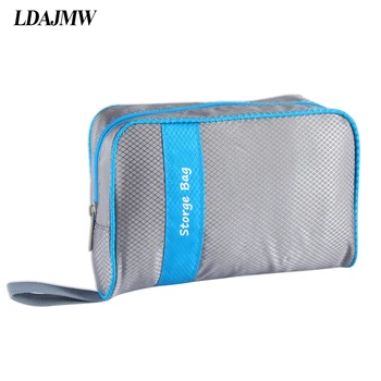 

LDAJMW High quality Organizer Bag Multi Functional Make Up Bag Cosmetic Bags Storage Women Men Casual Travel Bag Makeup Handbag