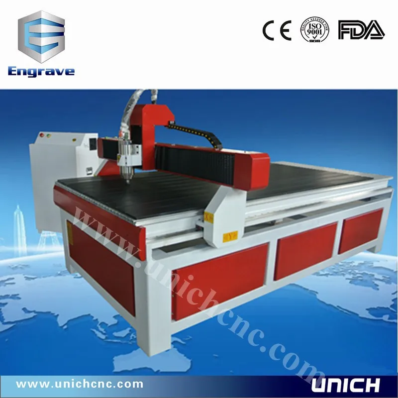 Cost effective 1200*2400*120mm cnc wood carving machine/cnc engraving