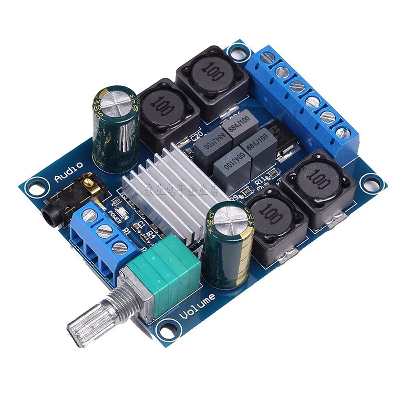 Relay high power digital power amplifier board TPA3116D2 audio