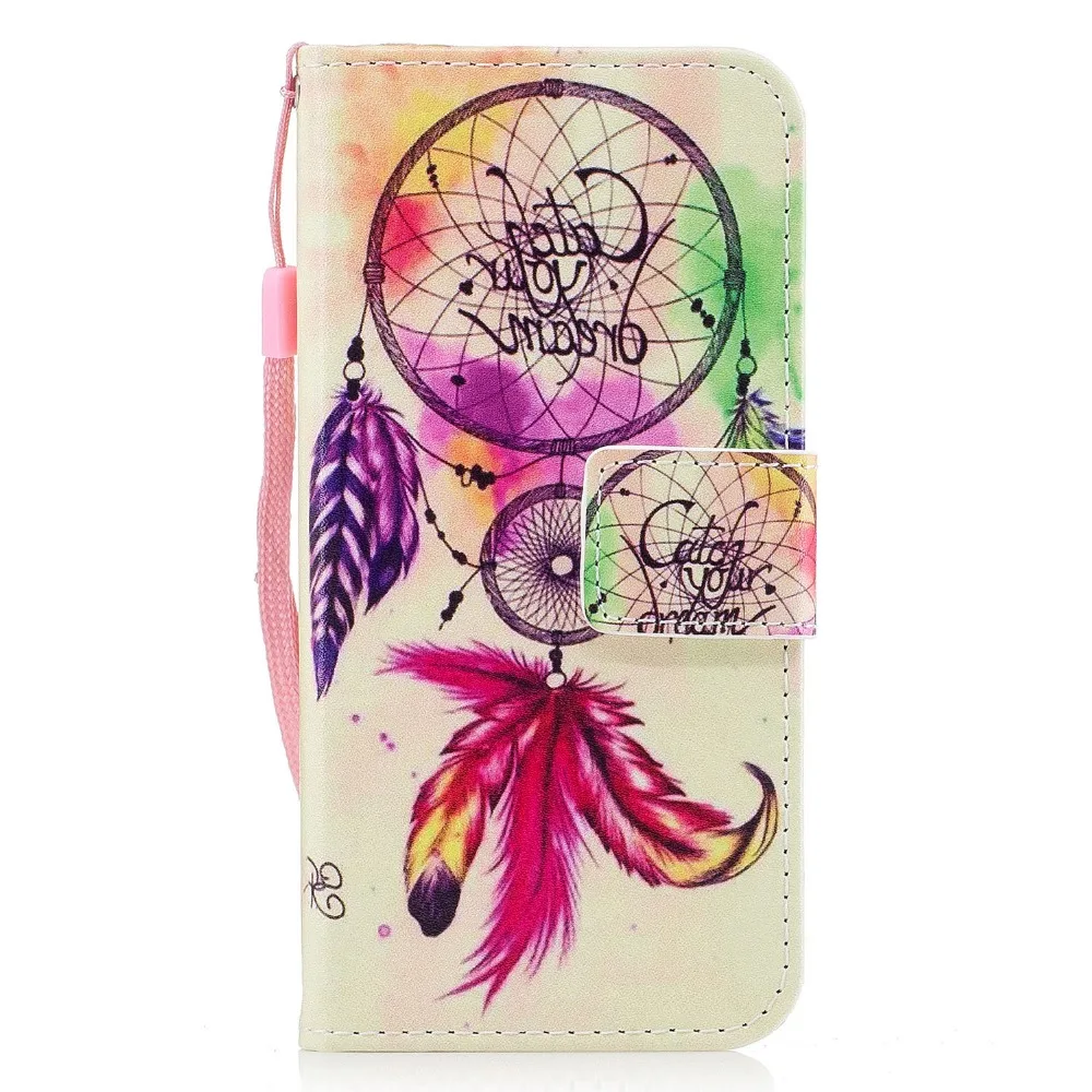 High Quality Painting Stand Flip Leather Case For iPhone 6