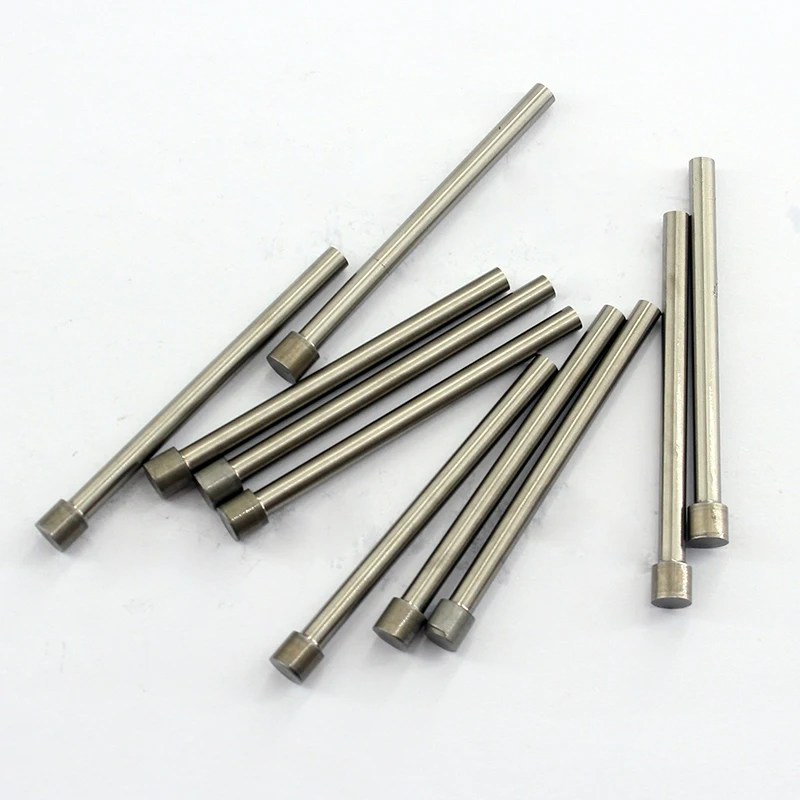 

HRC60-62 Round Tip Plastic Injection Component Mold Straight Punching Ejector Pin
