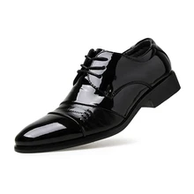 Роскошная итальянская повседневная мужская официальная обувь; модная кожаная мужская обувь; zapatos hombre; платье-жилет; обувь на платформе для отдыха; Свадебная обувь на плоской подошве с кружевом