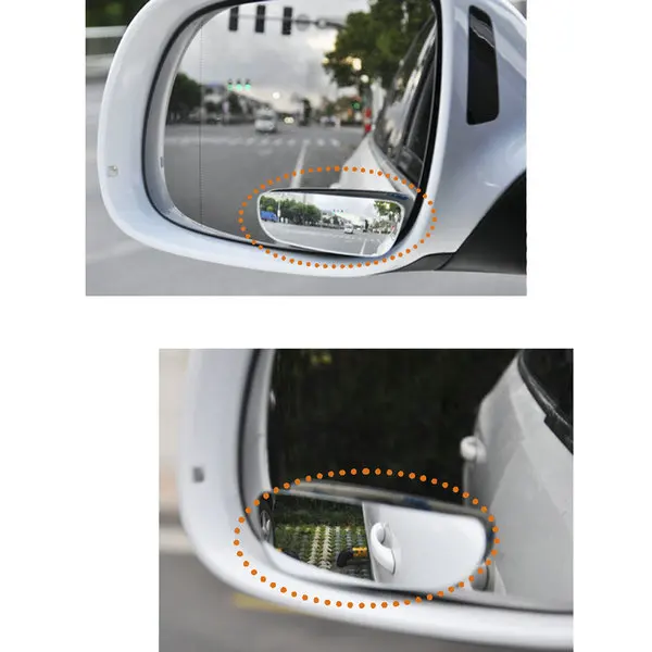 1 пара авто боковое 360 широкоугольное выпуклое зеркало автомобиля слепое пятно мертвая зона зеркало заднего вида маленькое зеркало