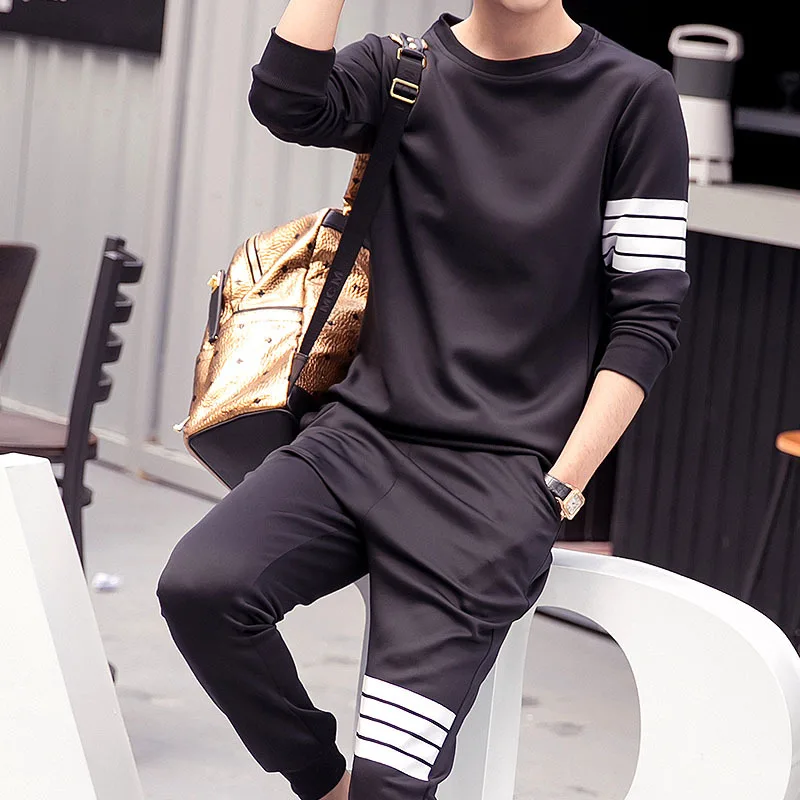 Autumn New Arrival Sets Casual 2 pcs Long Sleeve Men's Brand Clothes
