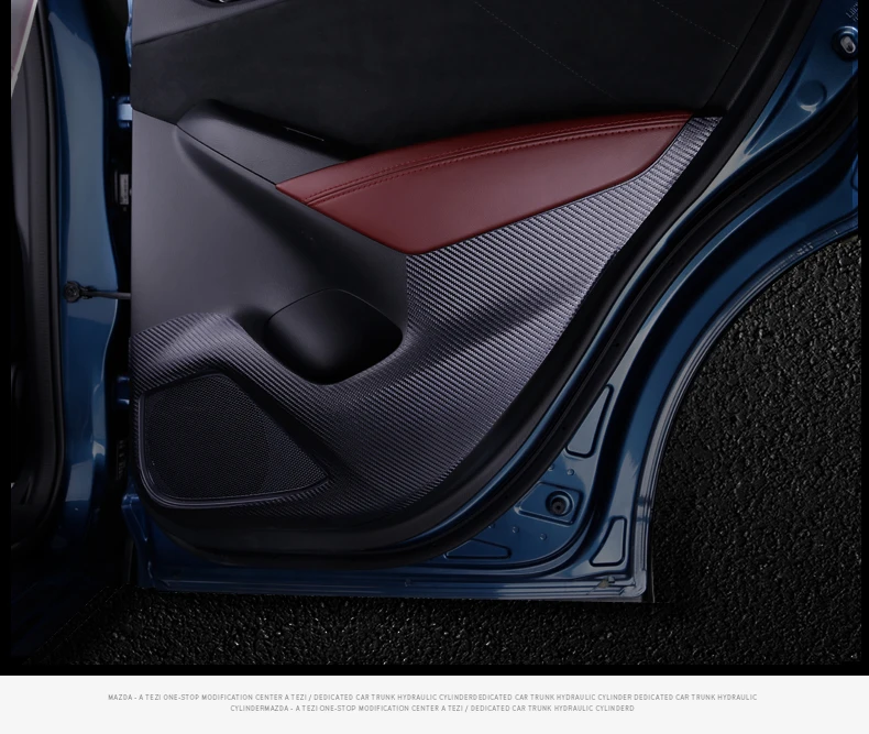 Для Mazda CX-3 CX3 автомобильный Стайлинг протектор боковой край защита колодки защищенный анти-удар двери коврики чехол