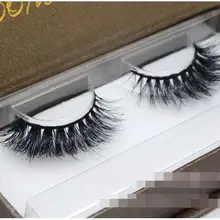 Тип природного 3D настоящие норковые накладные ресницы для наращивания красивый макияж инструмент L22