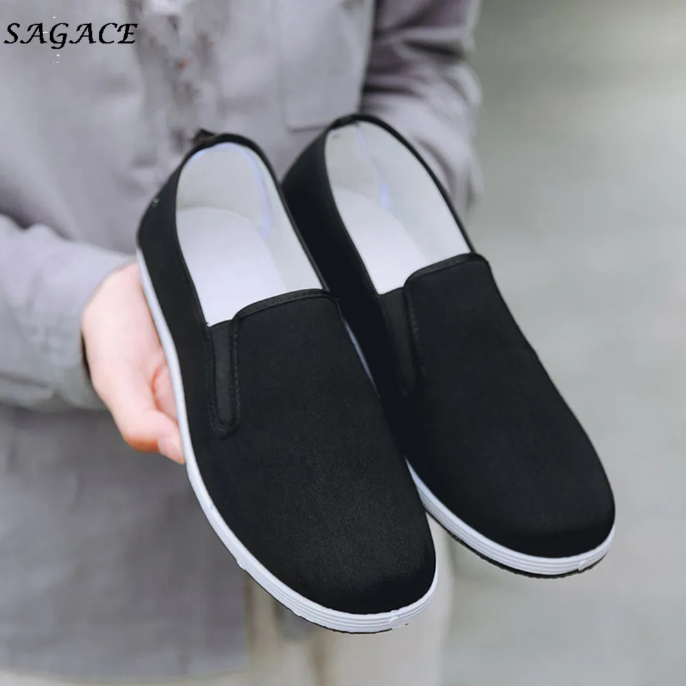 SAGACE 2018 shoes men Boys Casual Sneakers out Breathable Solid Canvas ...