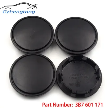 

Gzhengtong 4pcs/lot 65mm Wheel Center Hub Caps Logo Badge Emblems for Golf Jetta Mk5 Passat B6 for VW 3B7 601 171 Car styling