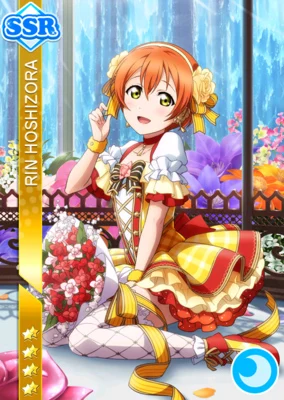 Love Live flowers Bouquet Honoka Kotori Umi Eli Nozomi Maki Rin Hanayo Nico cos платье для косплея костюм на Хэллоуин - Цвет: RIN