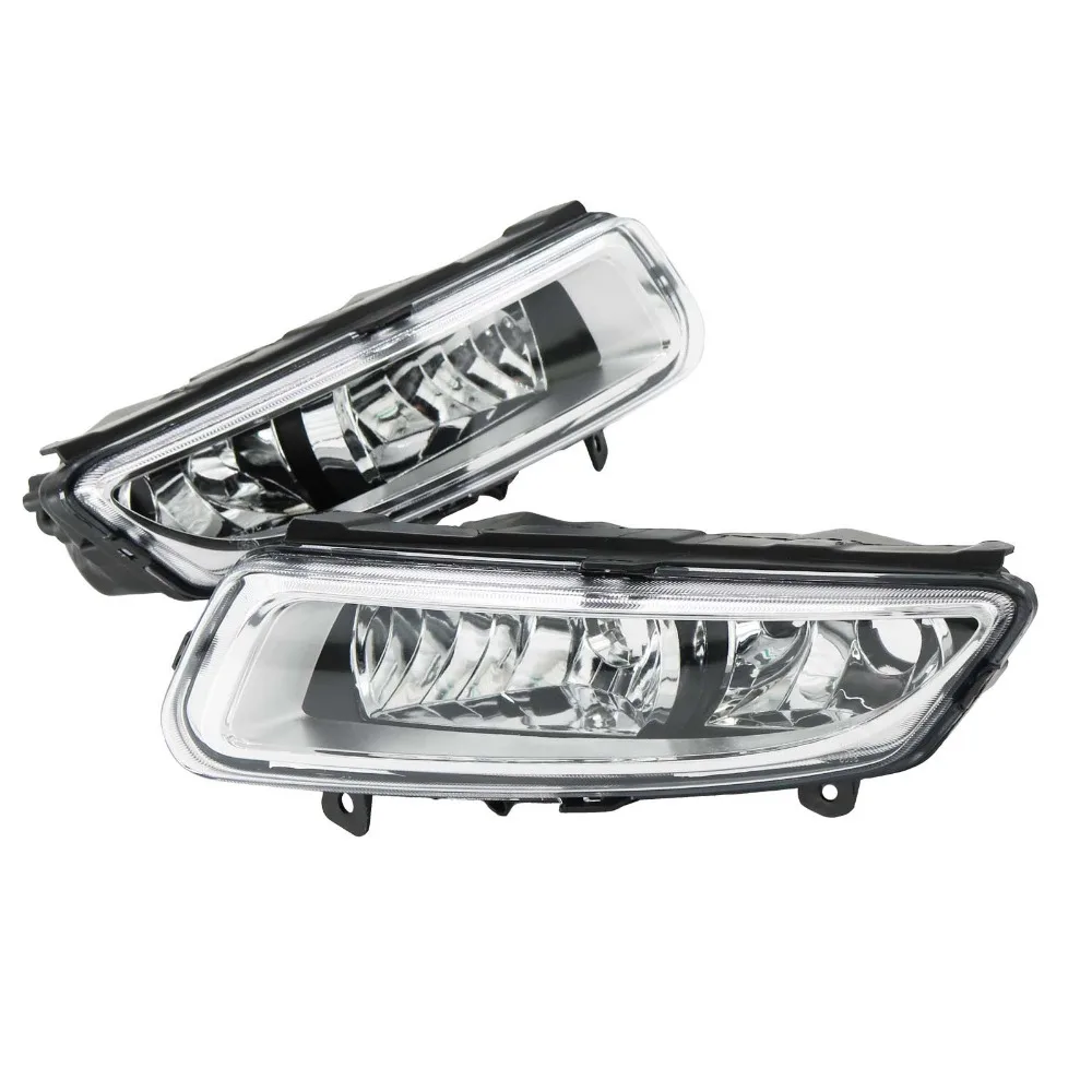 Для VW Polo Vento Дерби 2009 2010 2011 2012 2013 2014 авто Стайлинг передние противотуманные фары