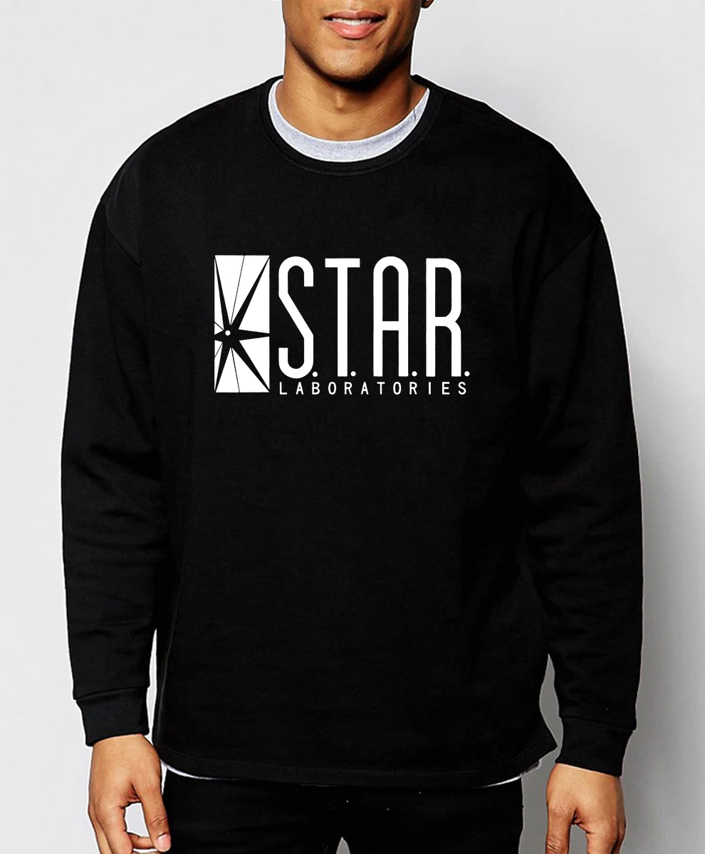 Мужской спортивный костюм с капюшоном S.T.A.R.labs|streetwear fashion|men hoodies sweatshirtsmens fashion hoodie |