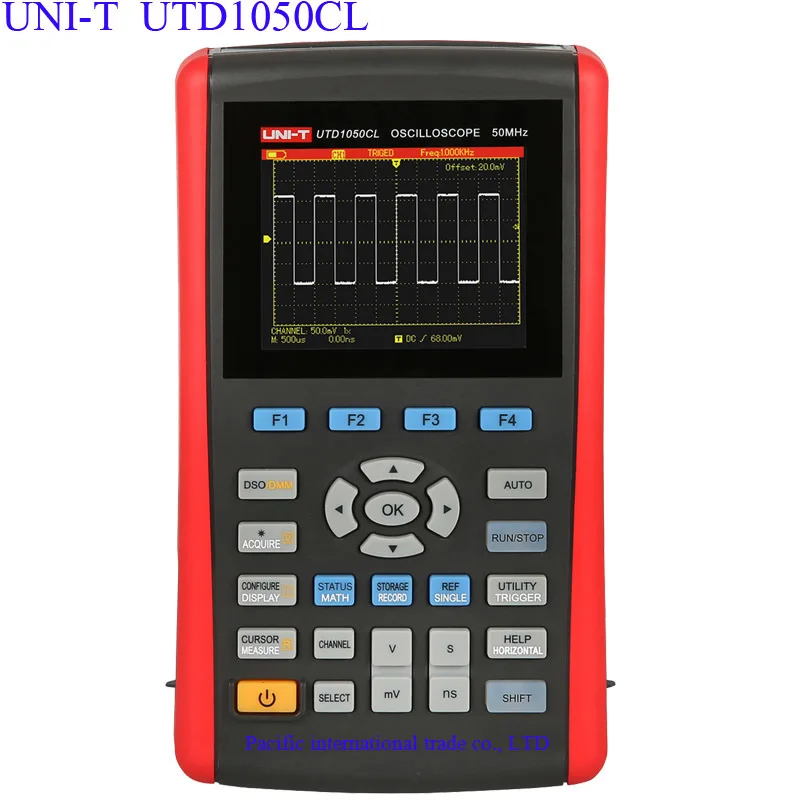 

Handheld Digital Storage Oscilloscopes UNI-T UTD1050CL 3.5"LCD Digital display Fully Auto Scale Oscilloscopes With multimeter