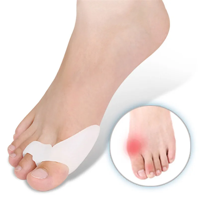 1 pair Silicone Shield Bunion Guards Pad Cushion Aid Toe Separators Pain Doctor Toys Toolsin