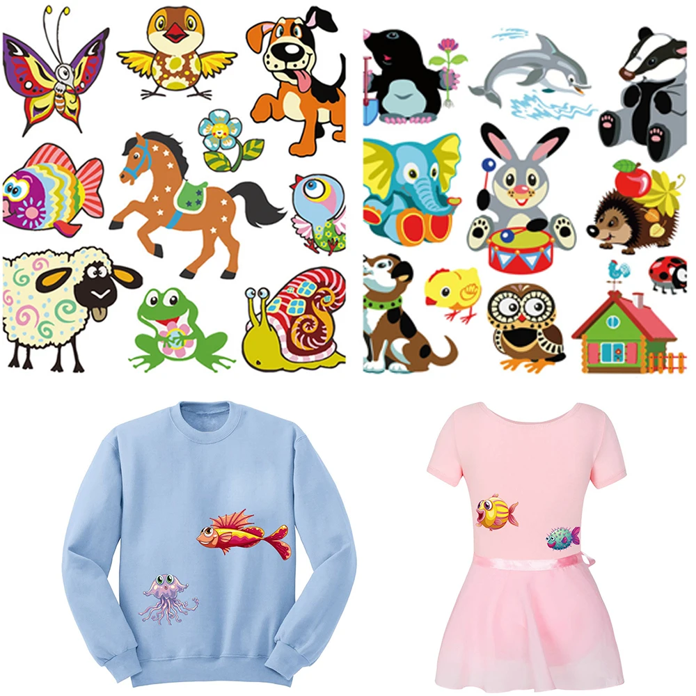 Cute Cartoon Patch Heat Transfer Iron On Patch A level Washable Clothes