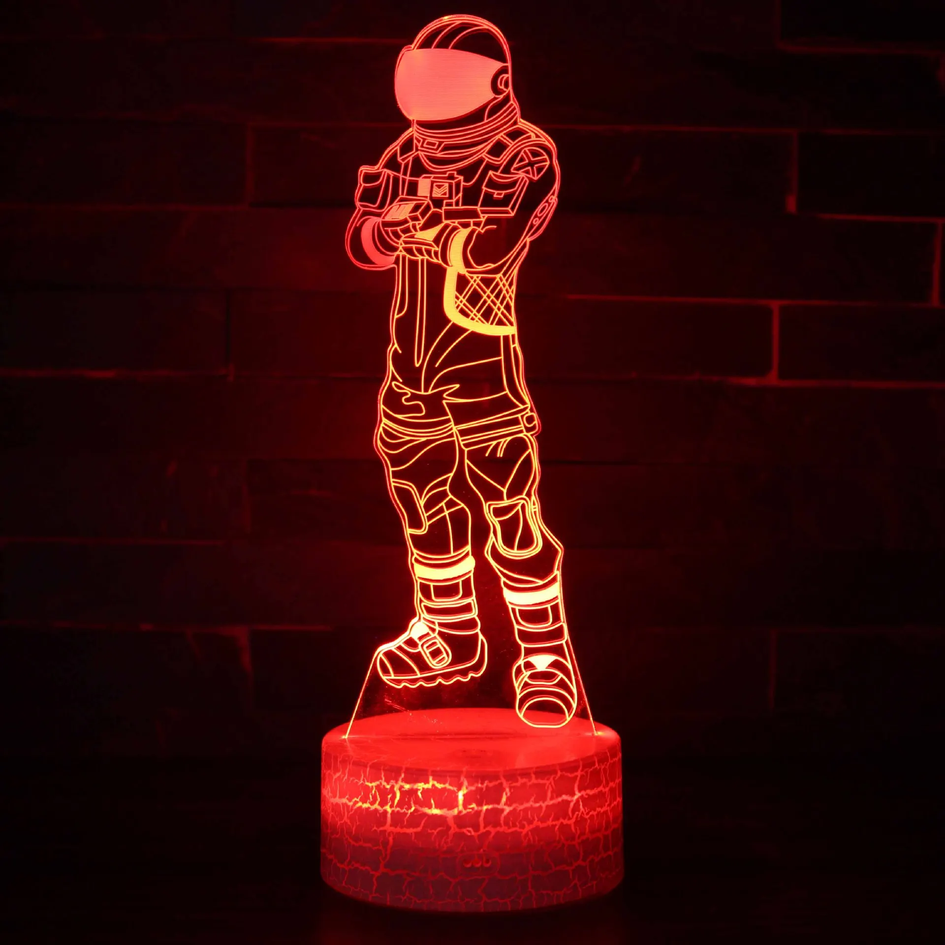 

Dark traveler 3D LED night light remote Colorful USB LED Acrylic Lighting Gift table lamp