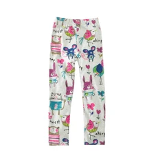 Леггинсы для маленьких девочек; сезон весна-осень; детские штаны с рисунком граффити; модные яркие цвета; одежда для маленьких девочек