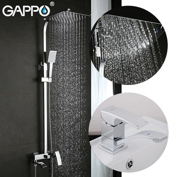 

GAPPO Sanitary Ware Suite shower faucet set bathtub faucet mixer tap waterfall wall shower head shower