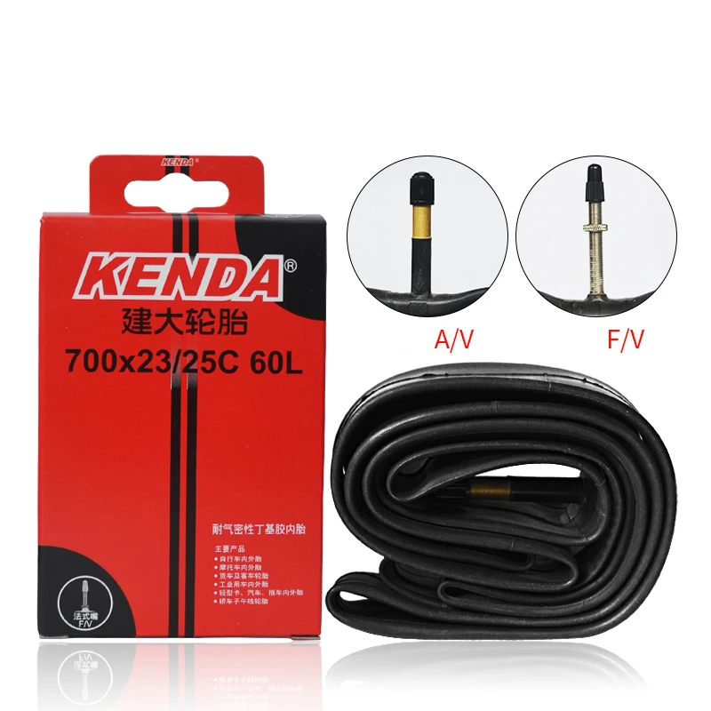 KENDA inner tube 700C camera 700*23C-25C Schrader Presta bicycle inner tubes