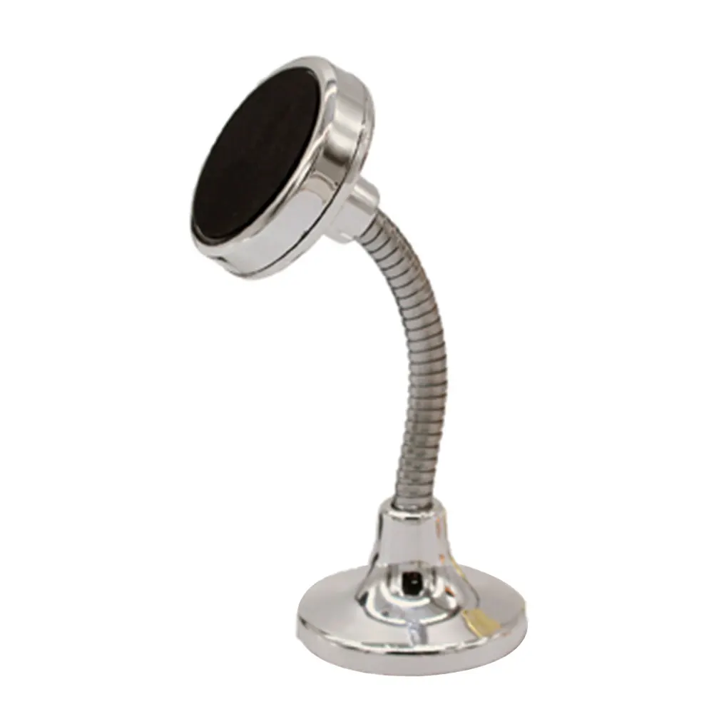 

360°Rotation Mobile Phone Holder Desktop Magnetic Mount Anti-slip Adjustable Aluminum Stand Dashboard Car Windshield Bracket