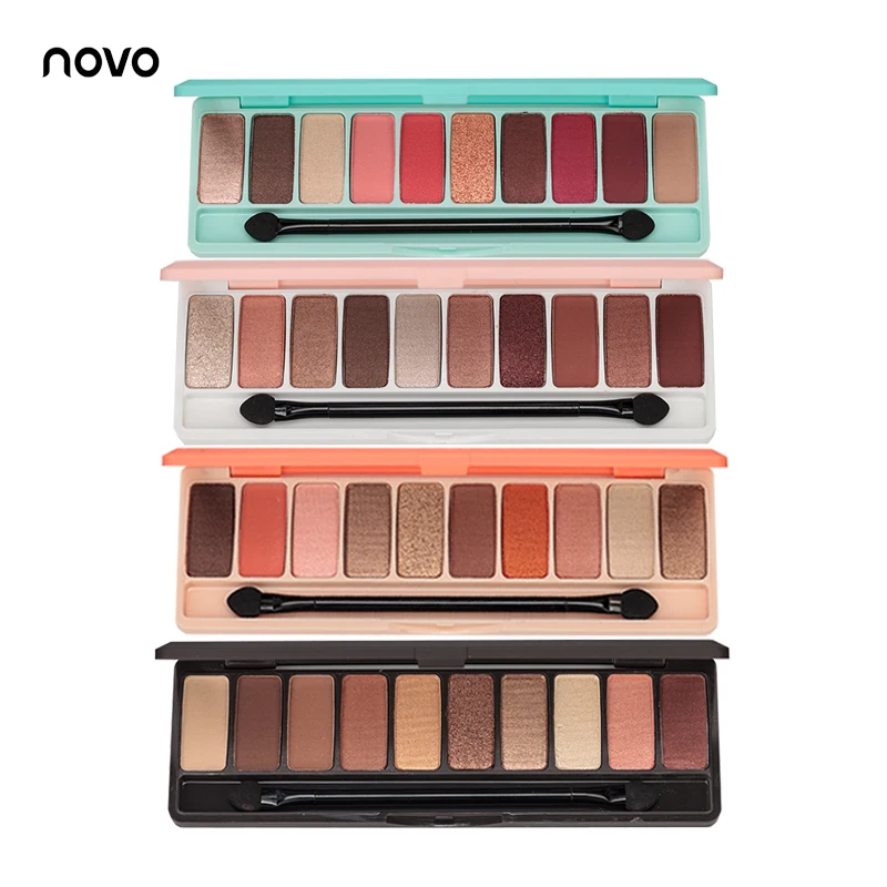 

10 Colors eyeshadow palette Matte EyeShadow palette Glitter eye shadow MakeUp Nude MakeUp sets Korea Cosmetics