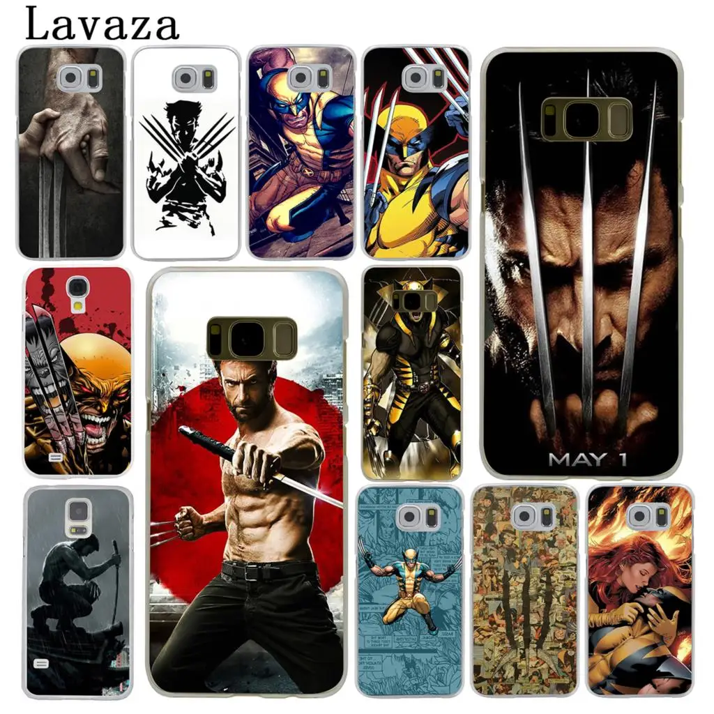 

Lavaza Wolverine Marvel Hard Phone Case for Samsung Galaxy S6 S7 Edge S8 S9 S10 Plus S10e Cover
